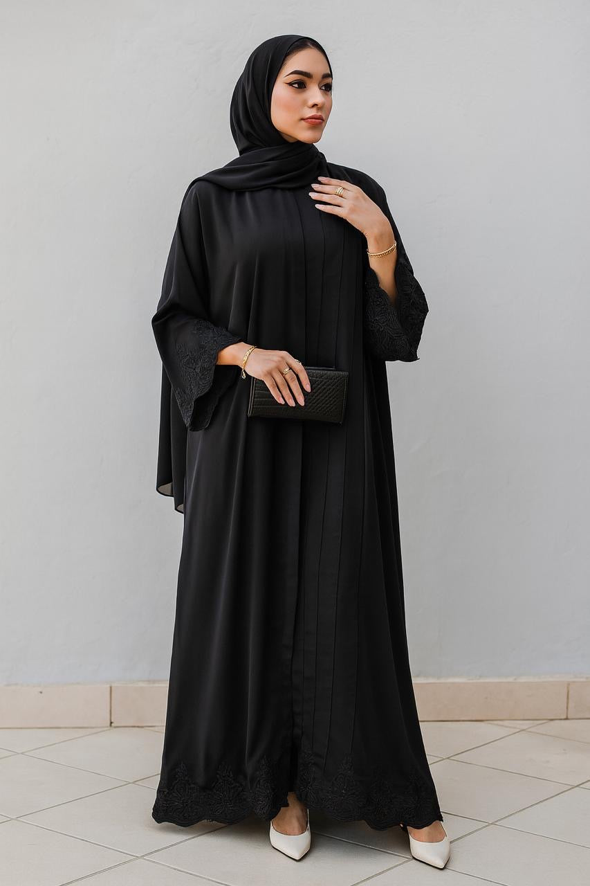 Black On Black Abaya