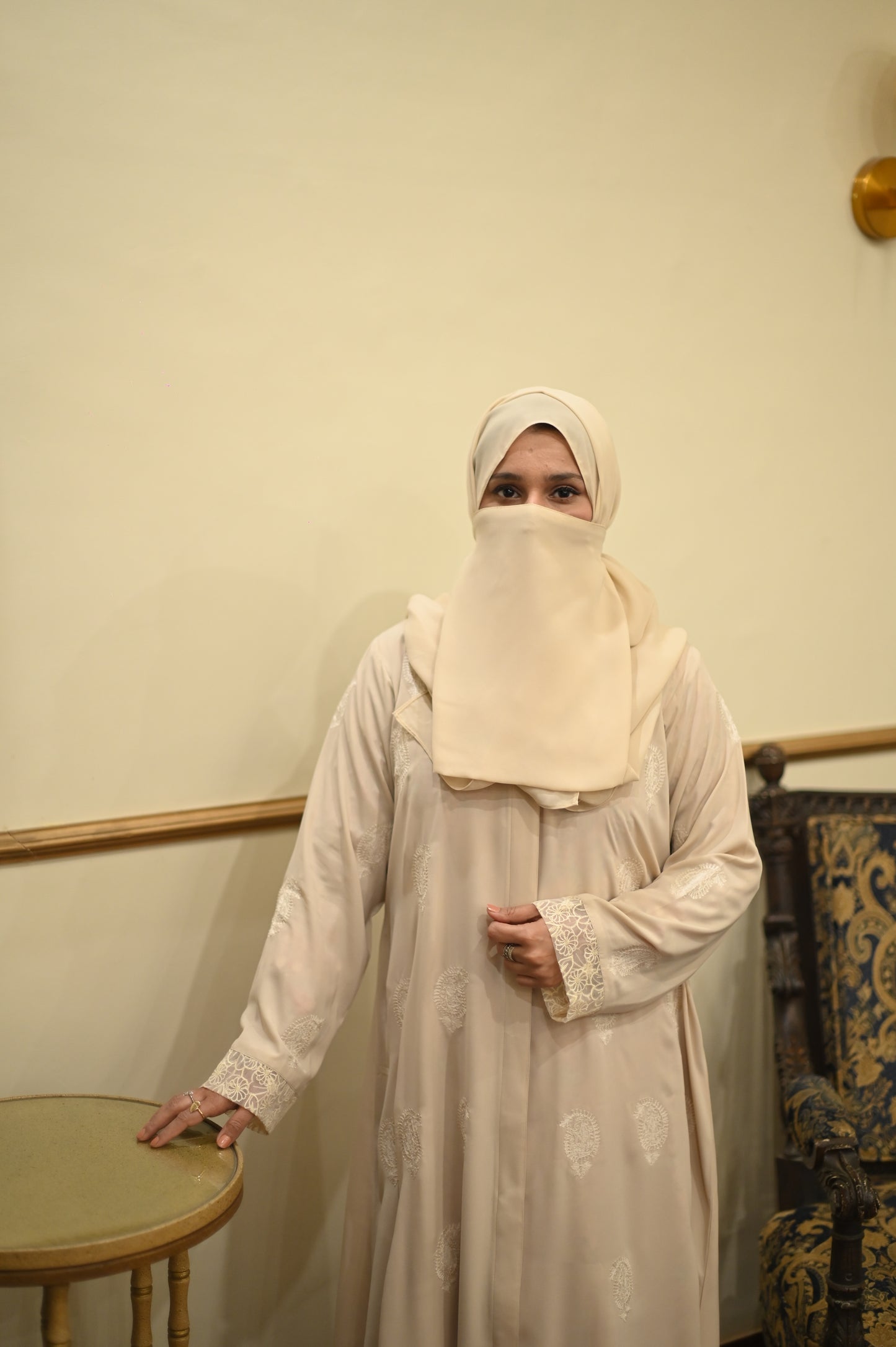 Beige Niqab