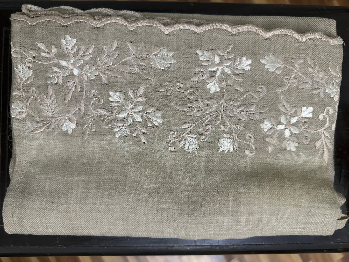 Pashmina embroidered shawl