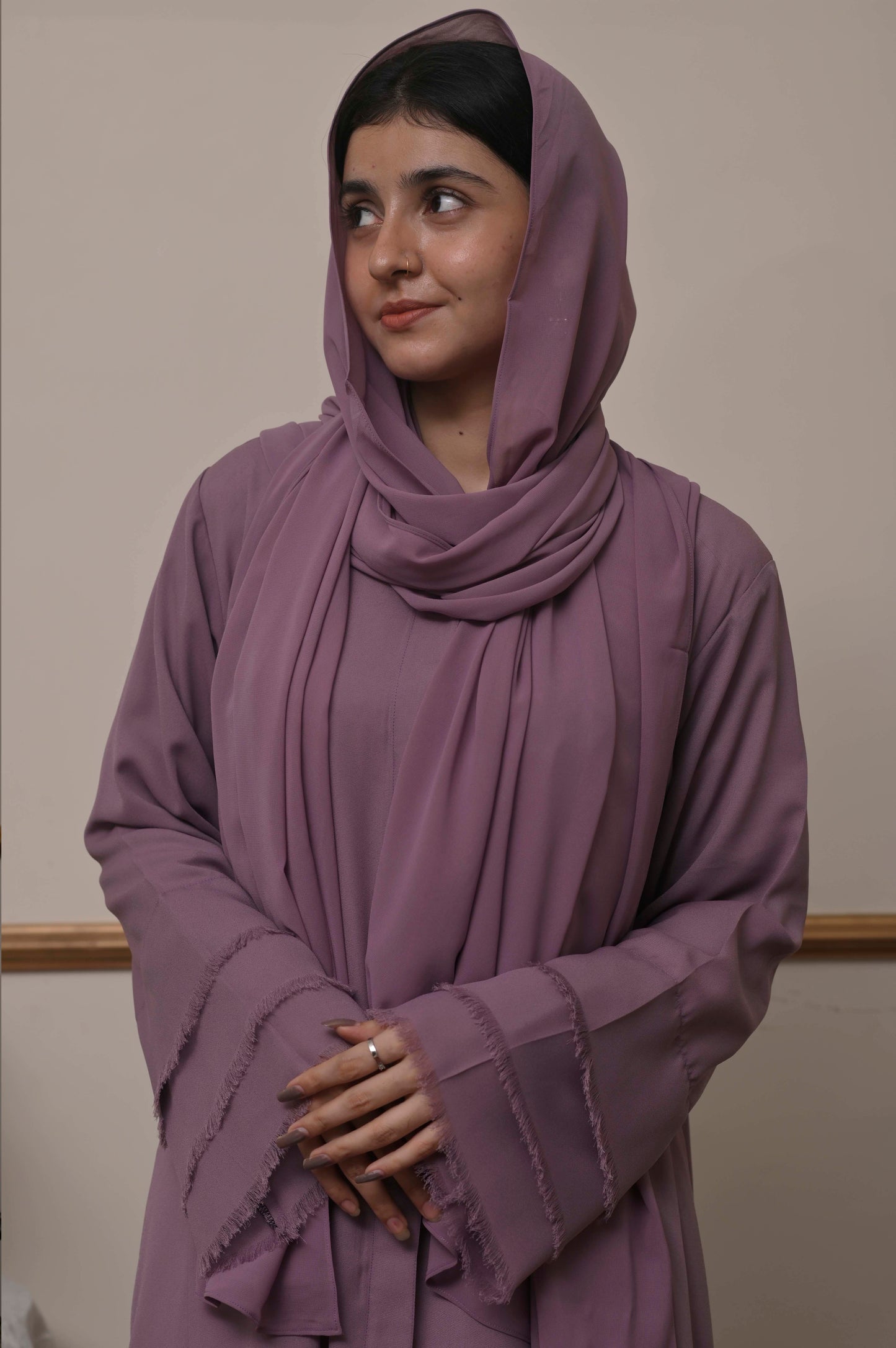 Pink Basic Umrah - Hajj Abaya