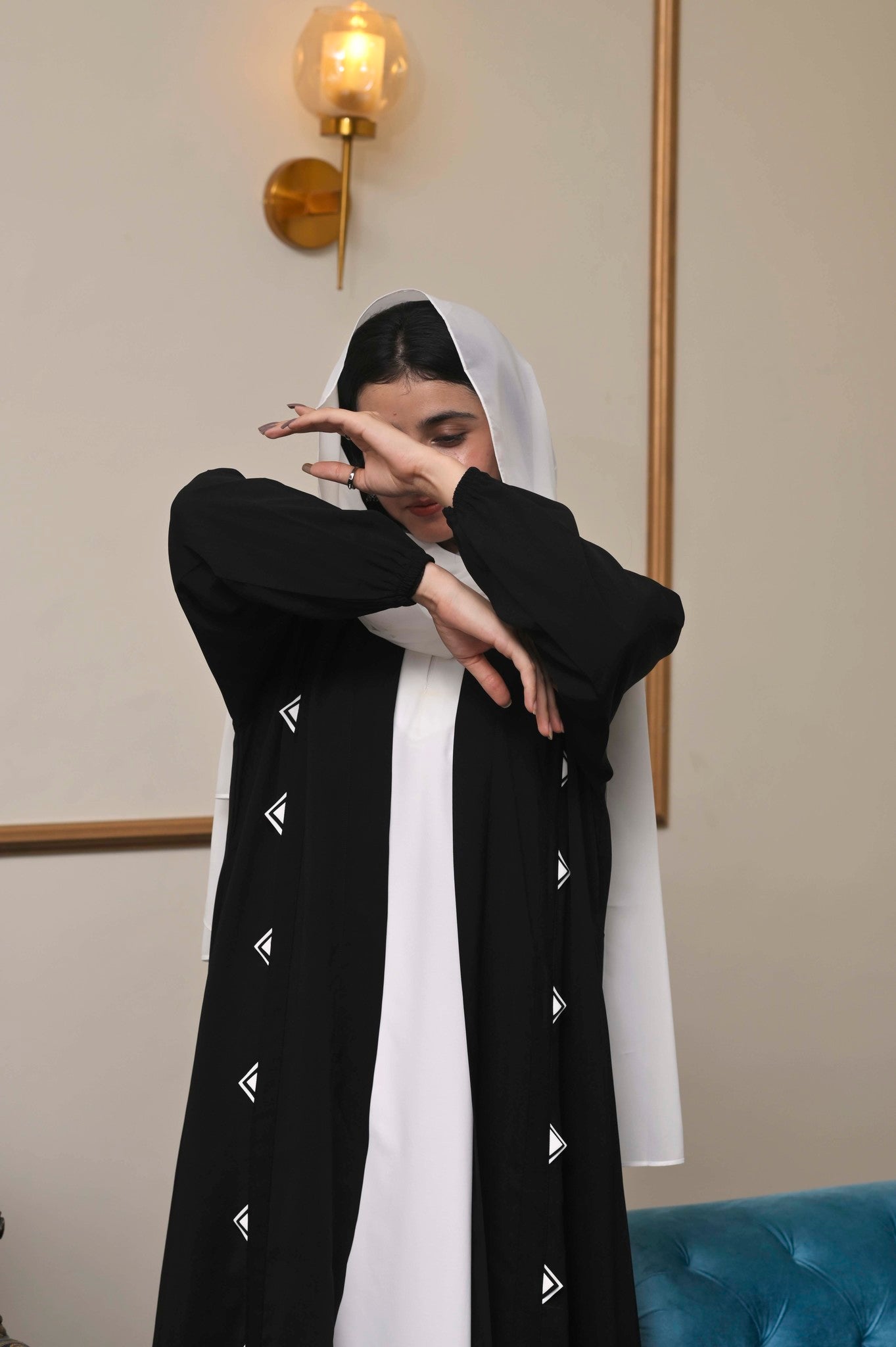 Black & White Kimono
