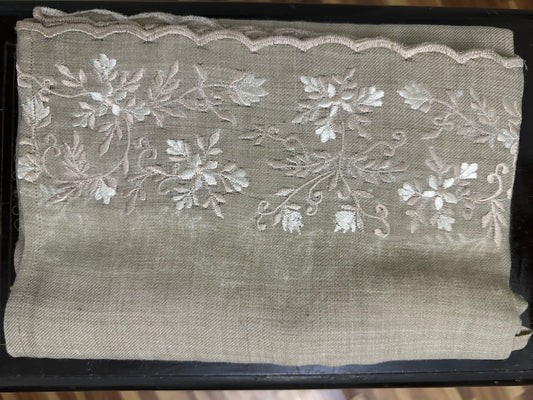 Pashmina embroidered shawl