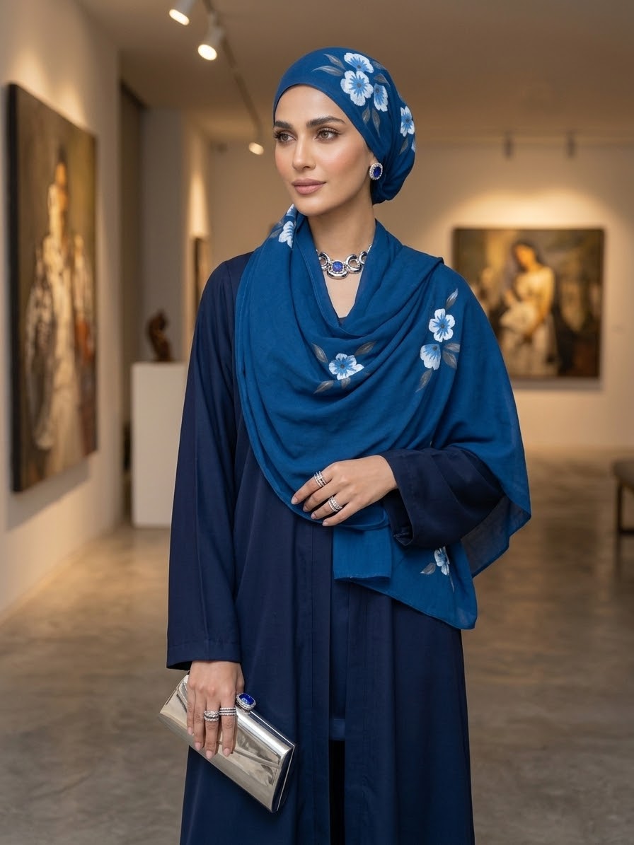 Hand painted stole