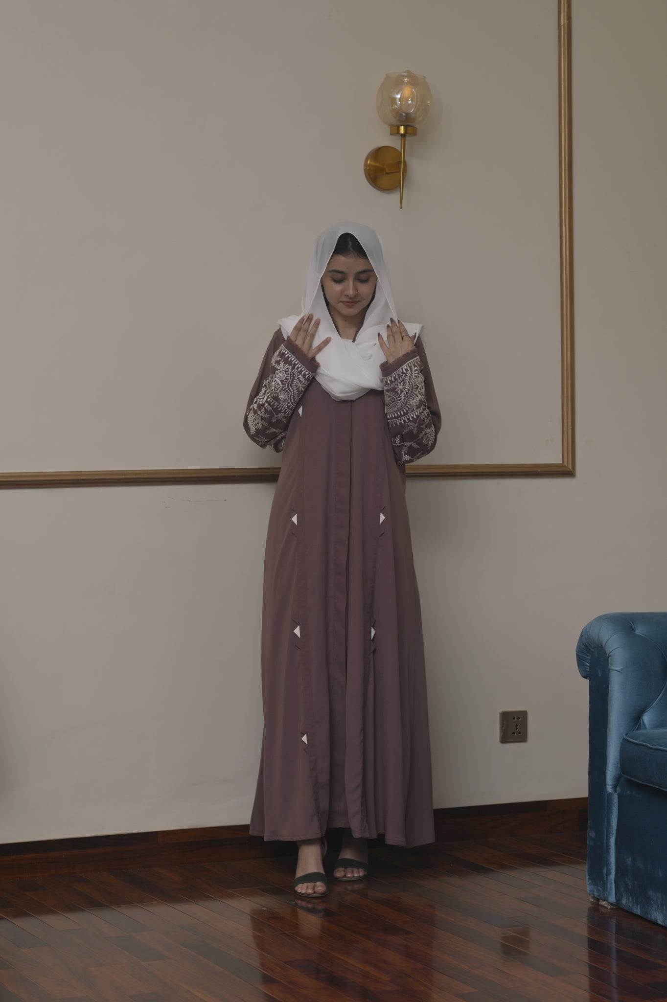 Kashmiri Pink Abaya