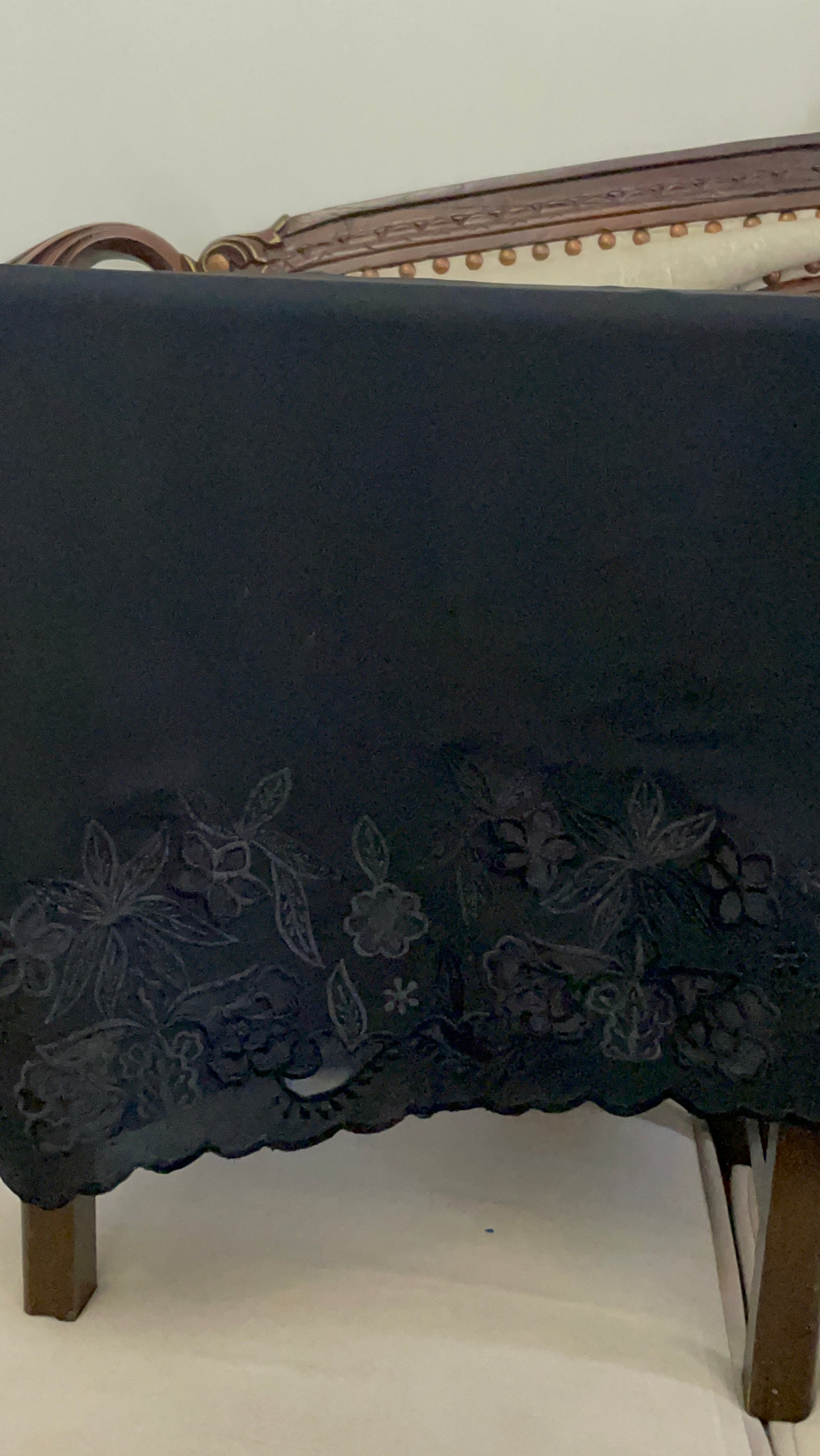 Black On Black Cutwork