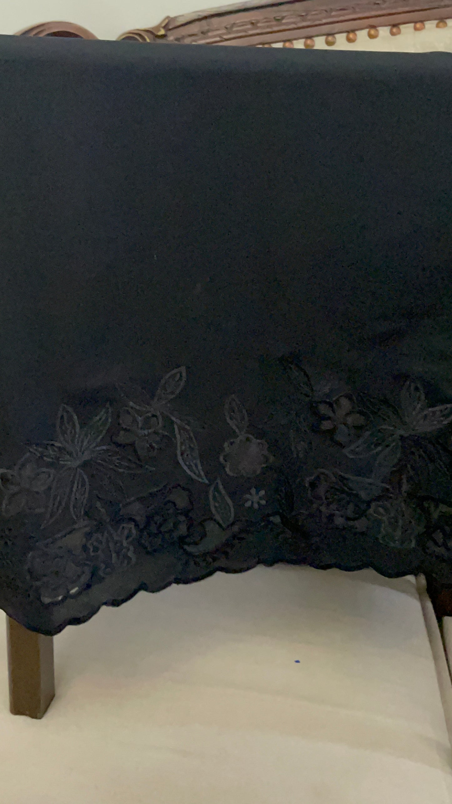 Black On Black Cutwork